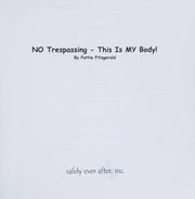 No trespassing--this is my body!  Cover Image