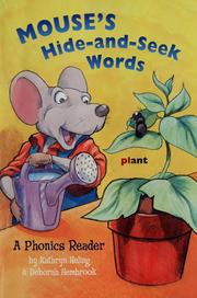 Mouse's hide-and-seek words : a phonics reader  Cover Image