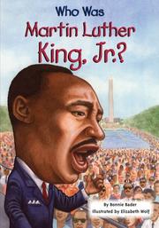 Who was Martin Luther King, Jr.?  Cover Image