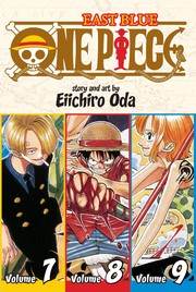 One piece. Vol. 7-8-9  Cover Image