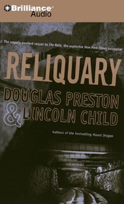 Reliquary : Aloysius Pendergast.  Cover Image
