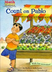 Count on Pablo : Math matters Cover Image