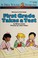 Go to record First grade takes a test